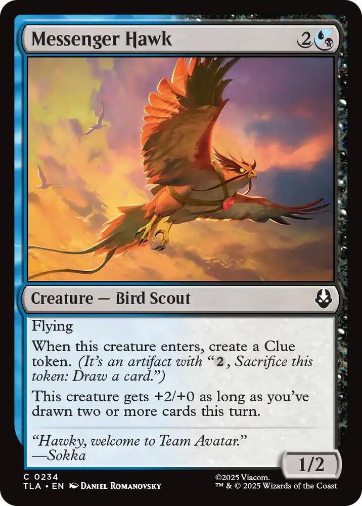 Messenger Hawk (234) (TLA)