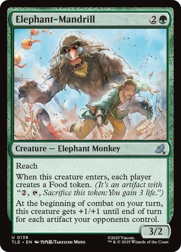 Elephant-Mandrill (138) (TLE)
