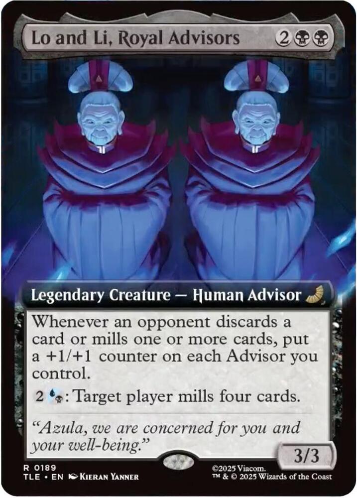 Lo and Li, Royal Advisors (Extended Art) (189) (TLE)