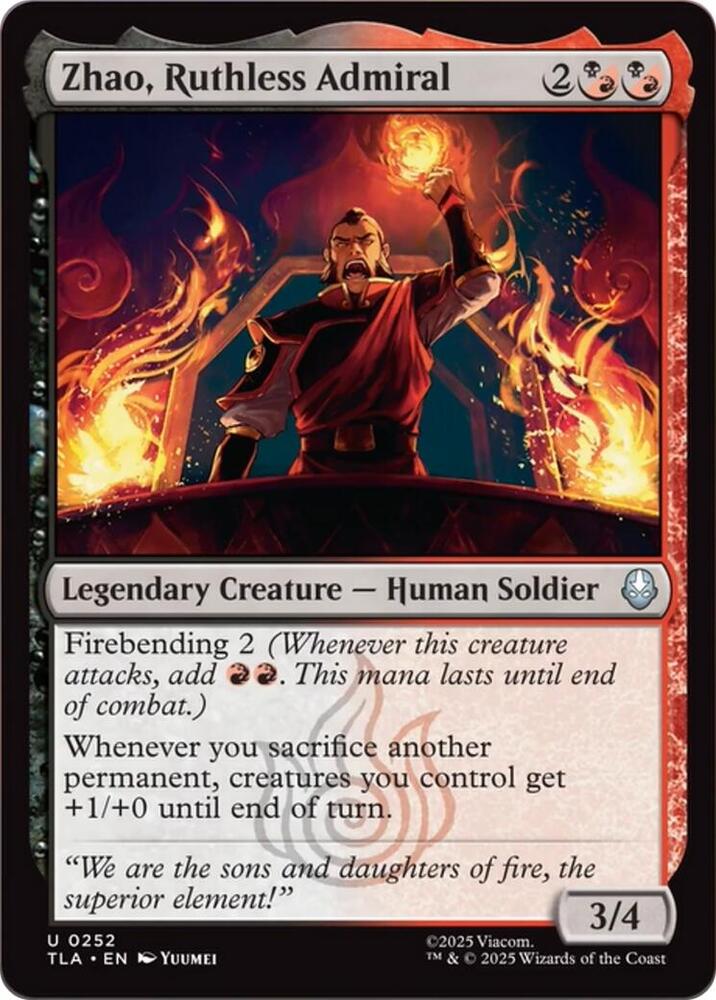 Zhao, Ruthless Admiral (252) (TLA)