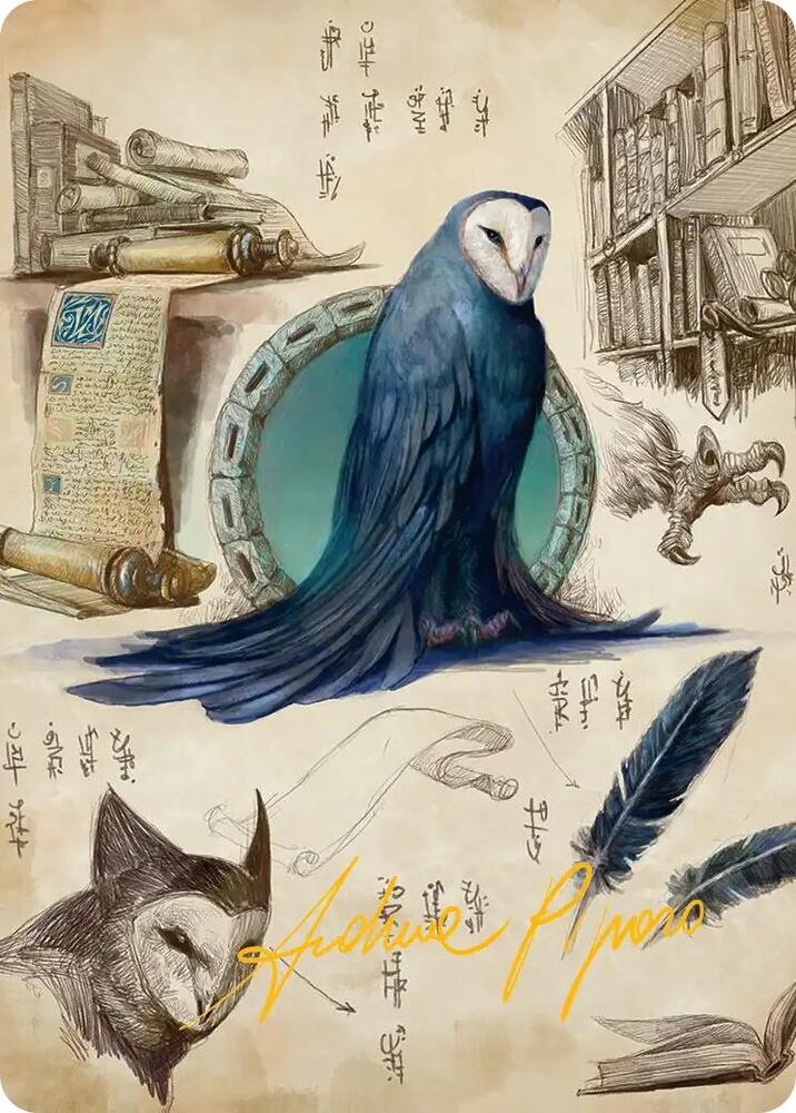 Wan Shi Tong, Librarian Art Card (Gold-Stamped Signature) (33) (ASTLA)