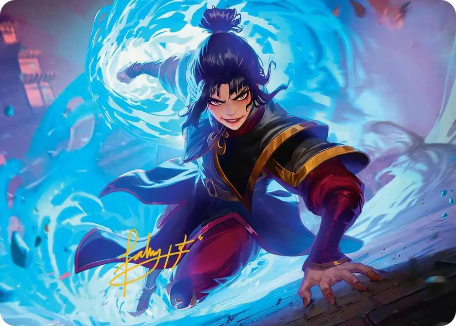 Fire Lord Azula Art Card (Gold-Stamped Signature) (21) (ASTLA)
