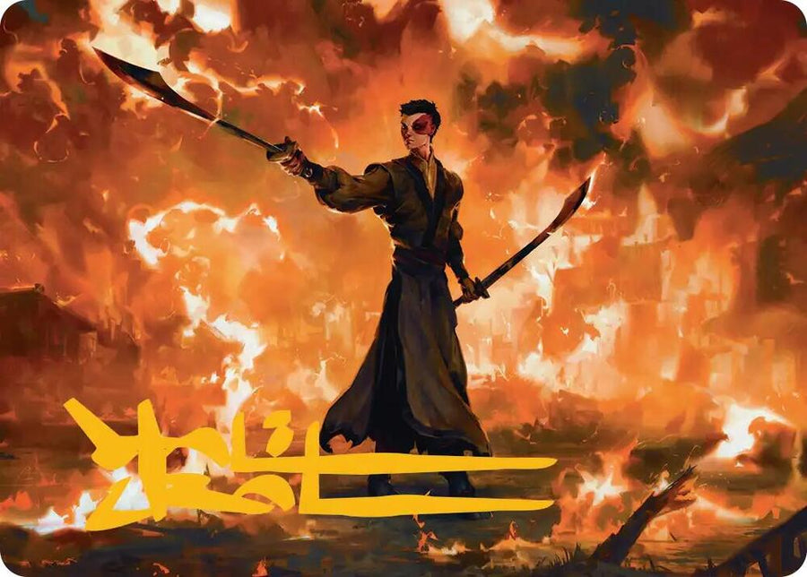 Zuko, Conflicted Art Card (Gold-Stamped Signature) (24) (ASTLA)