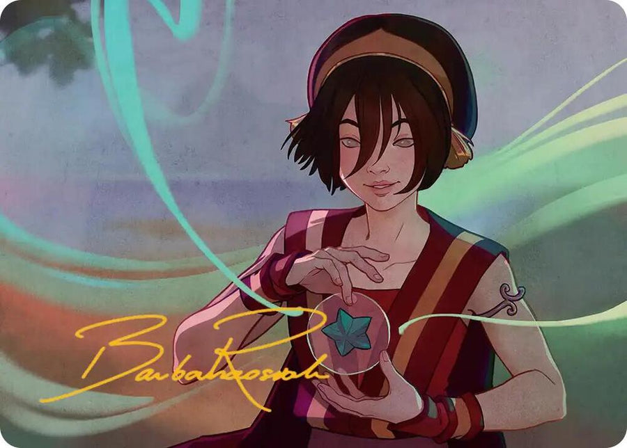 Toph, the First Metalbender Art Card (Gold-Stamped Signature) (49) (ASTLA)