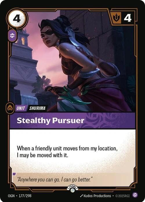 Stealthy Pursuer (177/298) (OPP)
