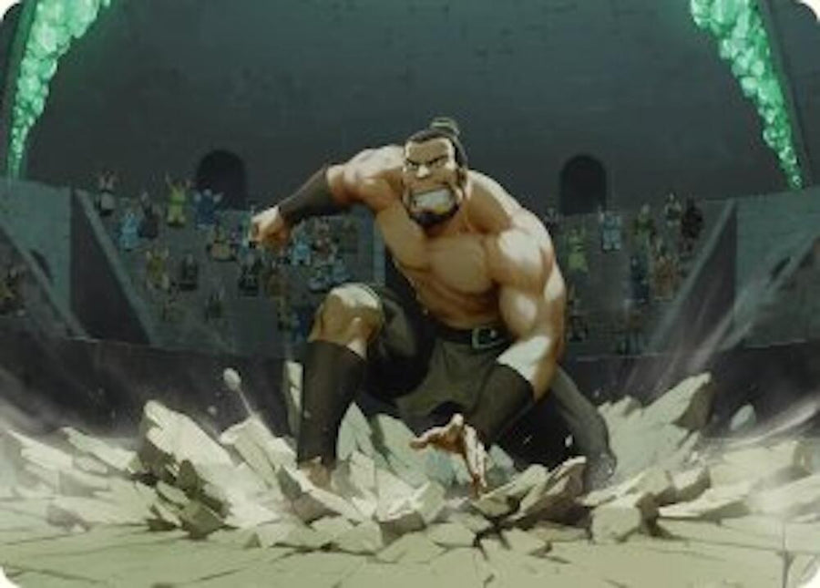 The Boulder, Ready to Rumble Art Card (13) (ASTLA)