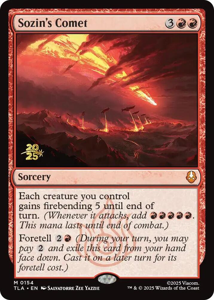 Sozin's Comet (154) (PRE)