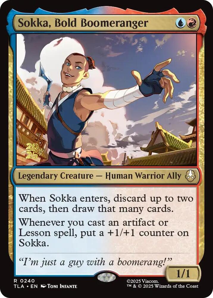 Sokka, Bold Boomeranger (240) (PRE)