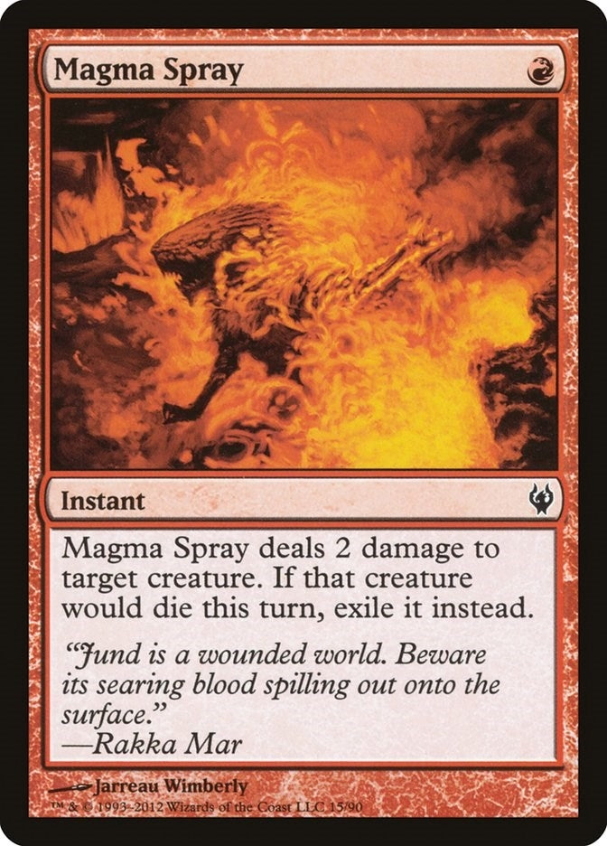 Magma Spray (15) (DDJ)