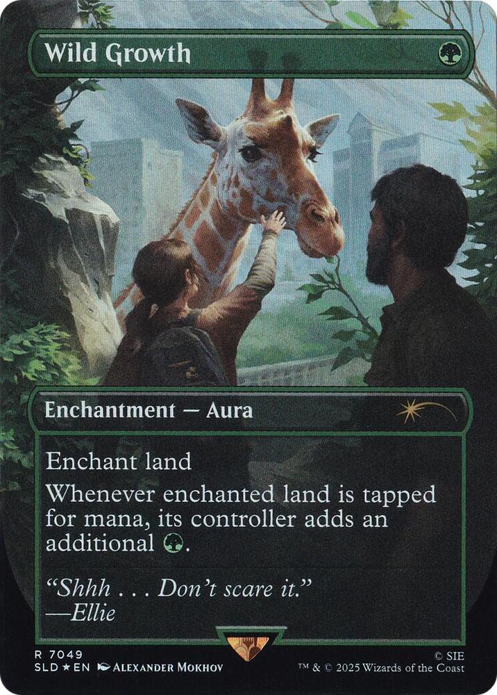 Wild Growth (Rainbow Foil) (7049) (SLD)