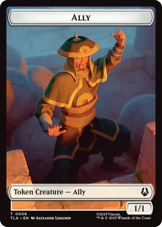 Image for Ally (0006) // Clue (0017) Double-Sided Token (6 // 17) (TLA) - Magic: The Gathering