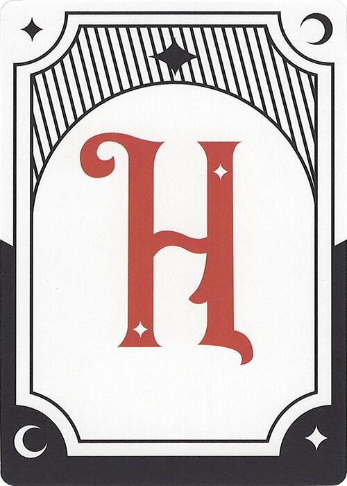 Letter Card - H (SLC)