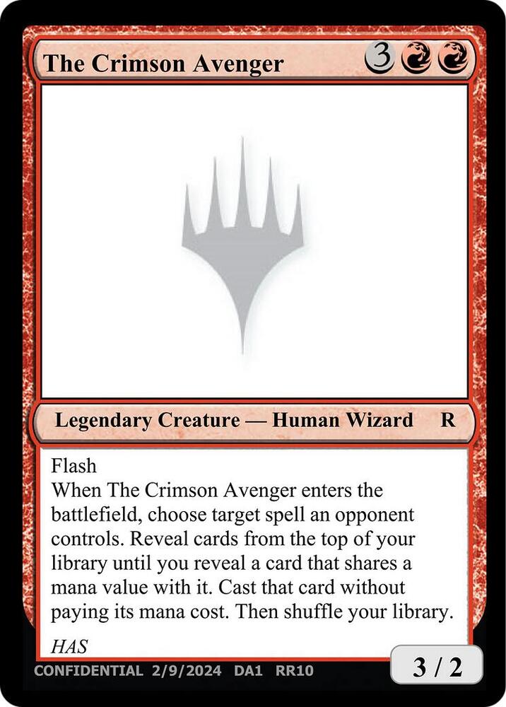 The Crimson Avenger (UNK)