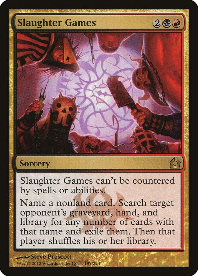 Slaughter Games (197) (RTR)