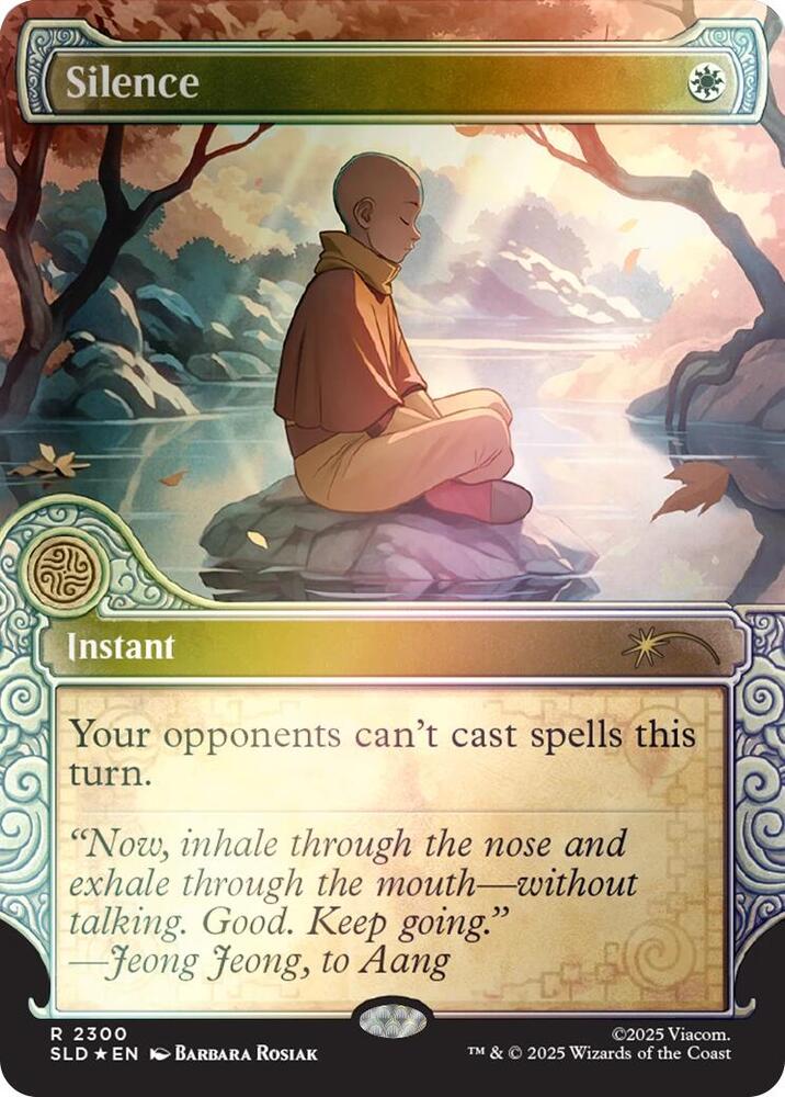 Silence (2300) (Rainbow Foil) (2300) (SLD)