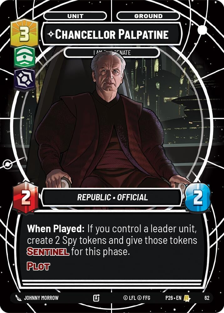Chancellor Palpatine - I Am the Senate (62) (SN1)
