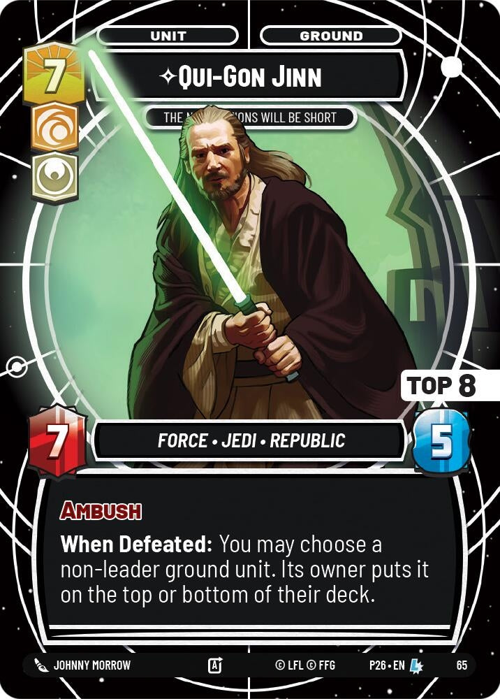 Qui-Gon Jinn - The Negotiations Will Be Short (Top 8) (65) (SN1)