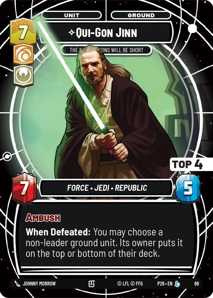 Qui-Gon Jinn - The Negotiations Will Be Short (Top 4) (66) (SN1)