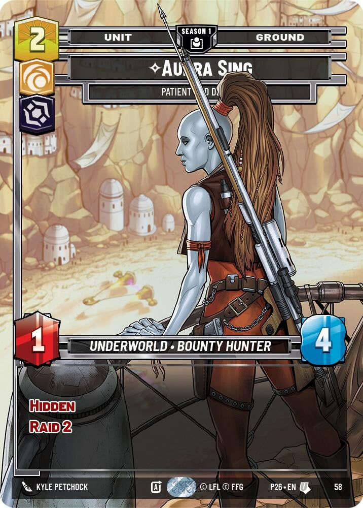 Aurra Sing - Patient and Deadly (58) (58) (SN1)