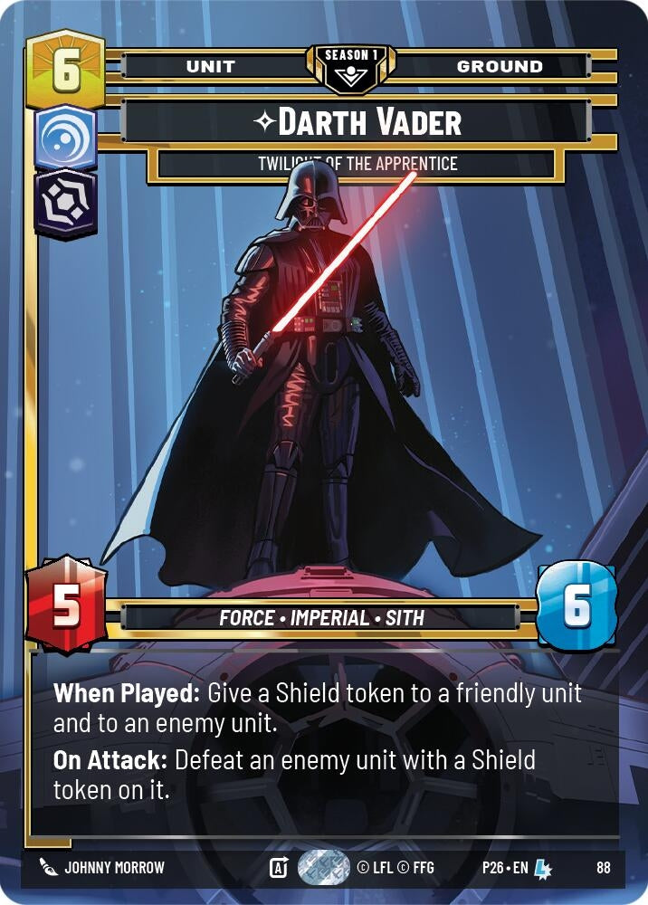 Darth Vader - Twilight of the Apprentice (88) (88) (SN1)