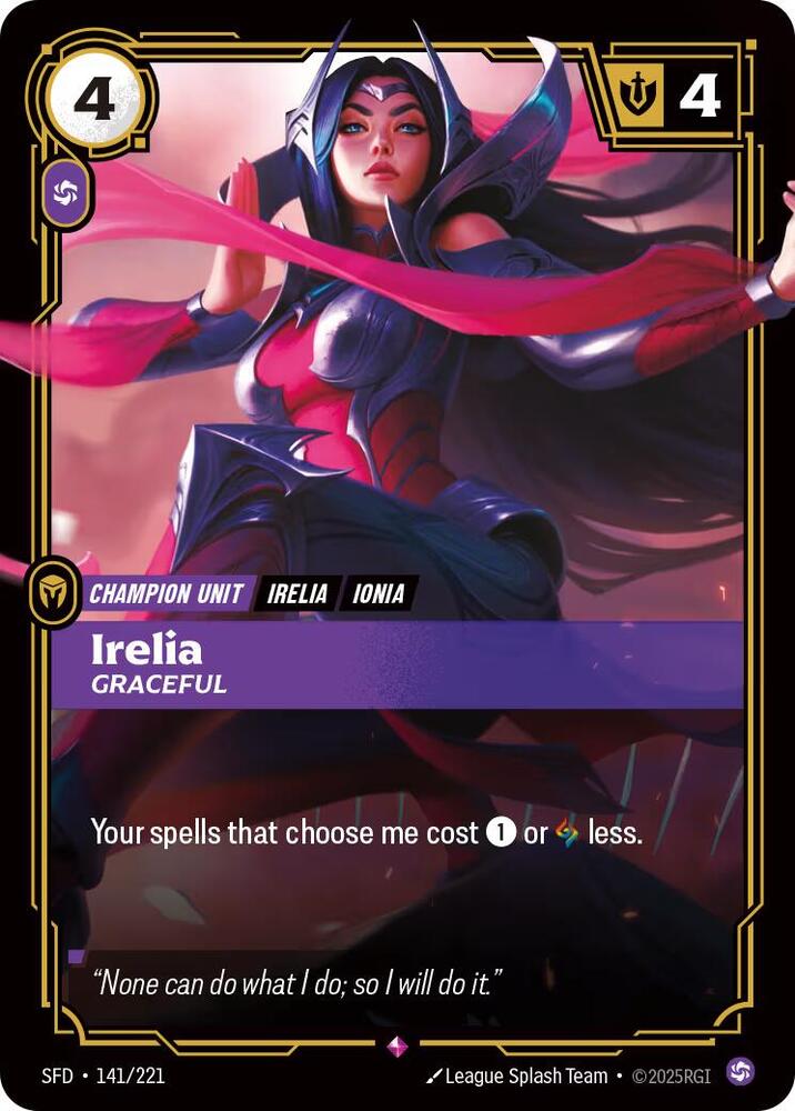Irelia, Graceful (141/221) (SFD)