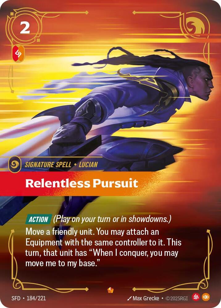 Relentless Pursuit (184/221) (SFD)