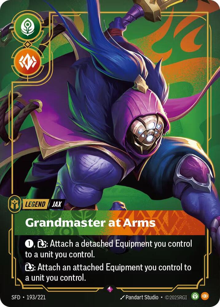 Jax, Grandmaster At Arms (193/221) (SFD)