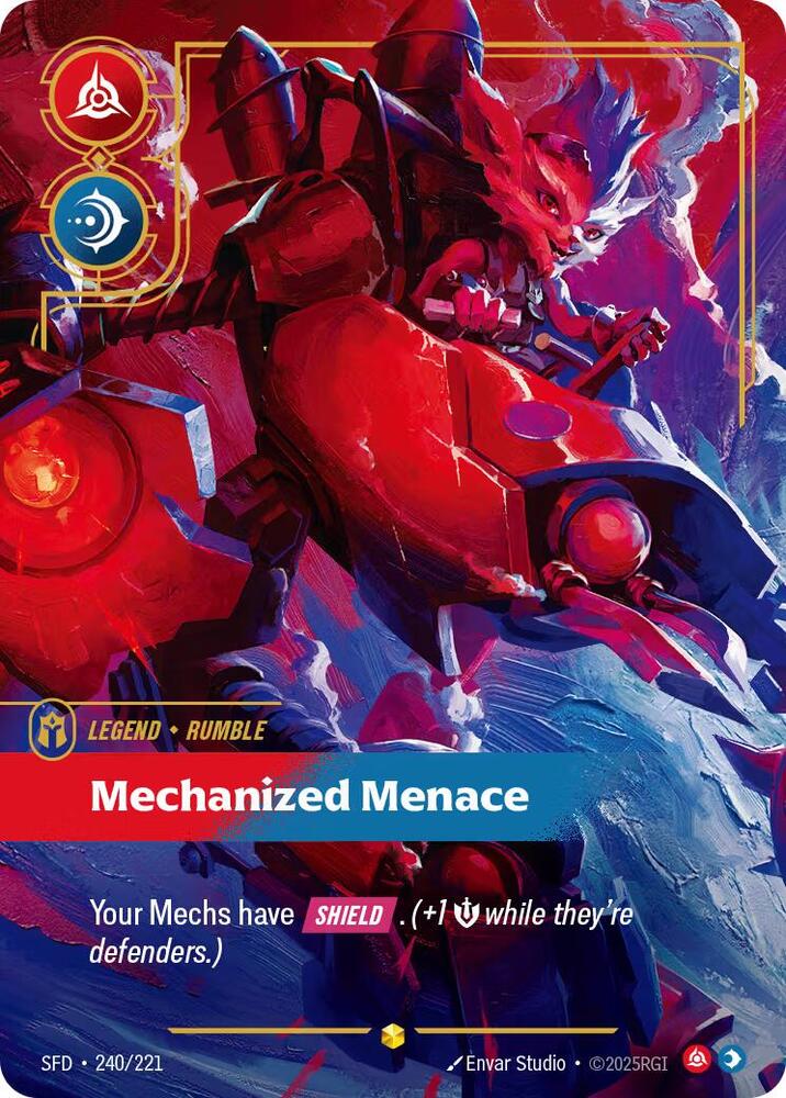 Rumble, Mechanized Menace (Overnumbered) (240/221) (SFD)