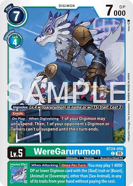 WereGarurumon (BT24-050 C) (BT-24)