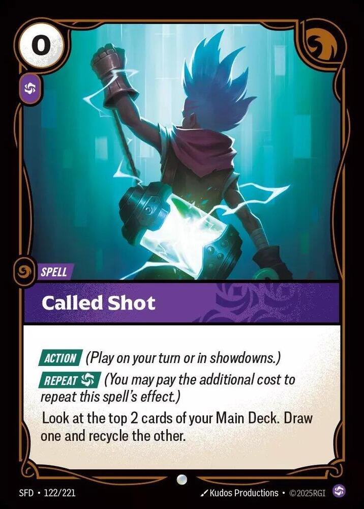 Called Shot (122/221) (SFD)