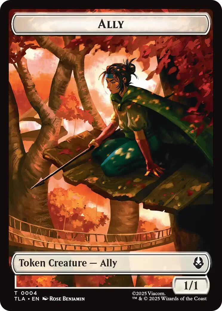 Ally (0004) // Spirit Double-Sided Token (4 // 3) (TLA)