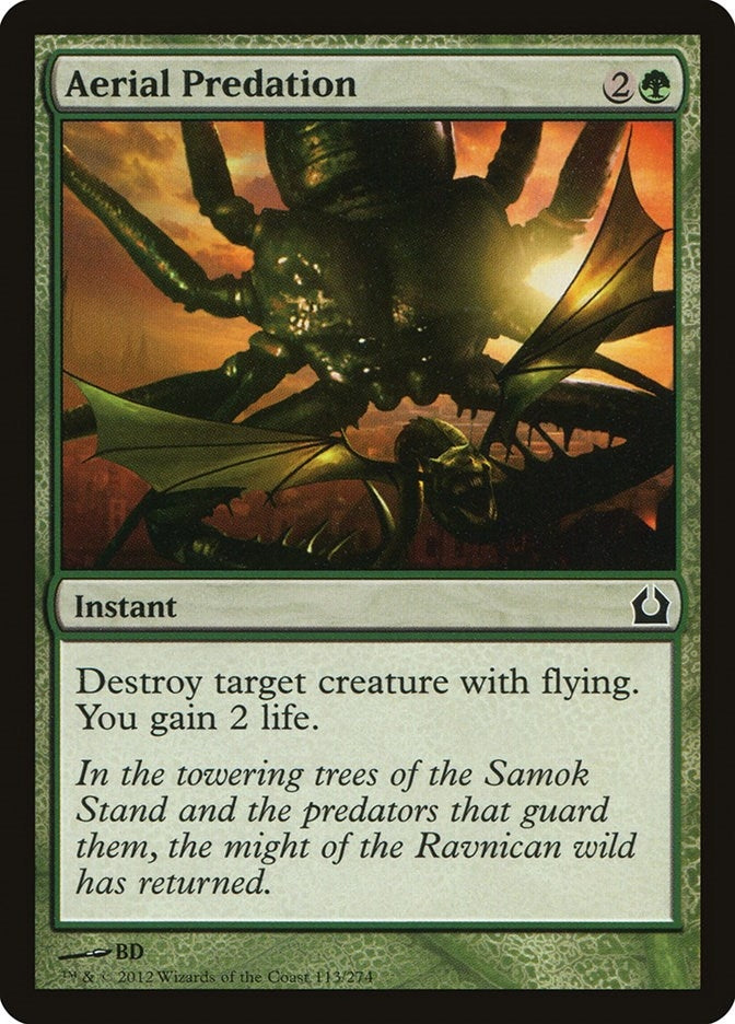 Image for Aerial Predation (113) (RTR) - Magic: The Gathering