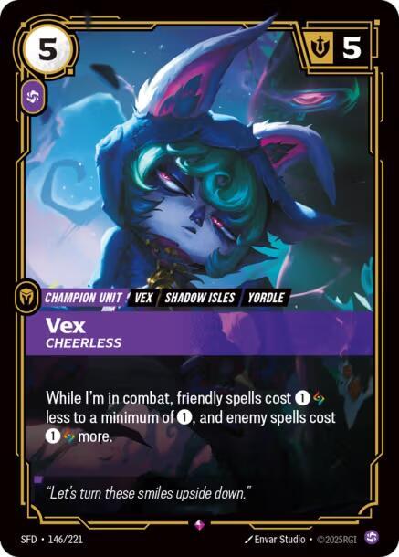Vex, Cheerless (146/221) (SFD)