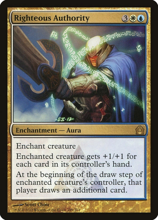 Image for Righteous Authority (189) (RTR) - Magic: The Gathering