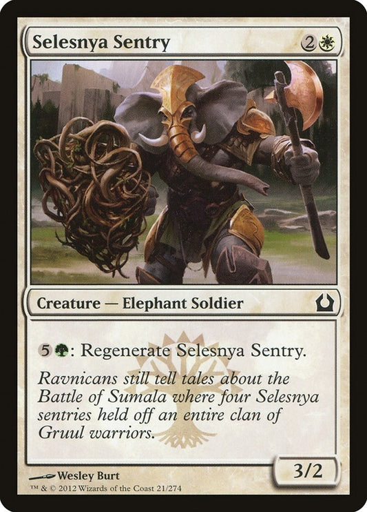 Image for Selesnya Sentry (21) (RTR) - Magic: The Gathering