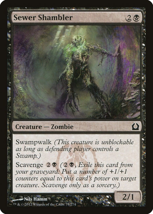 Image for Sewer Shambler (75) (RTR) - Magic: The Gathering