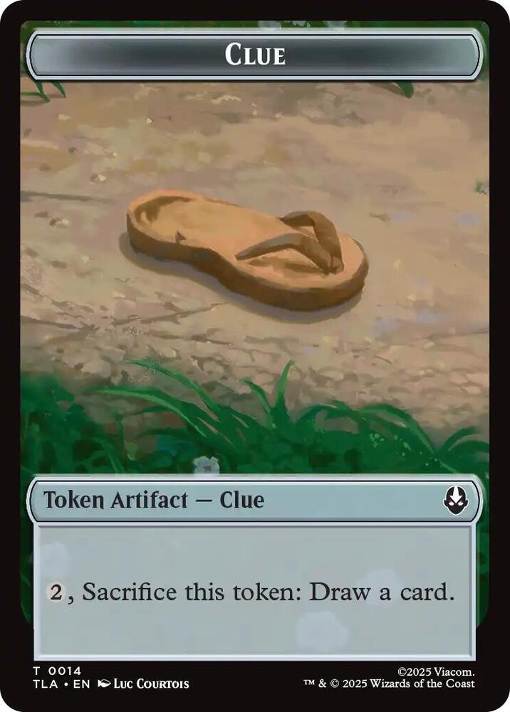 Clue (0014) // Copy (0002) Double-Sided Token (14 // 2) (TLA)