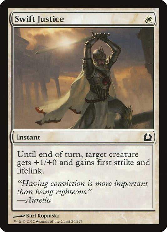 Image for Swift Justice (26) (RTR) - Magic: The Gathering