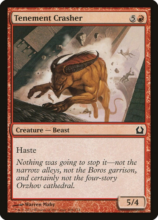 Image for Tenement Crasher (108) (RTR) - Magic: The Gathering