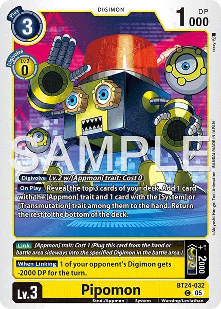 Pipomon (BT24-032 C) (BT-24)
