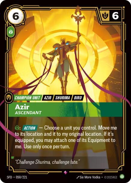 Azir, Ascendant (050/221) (SFD)
