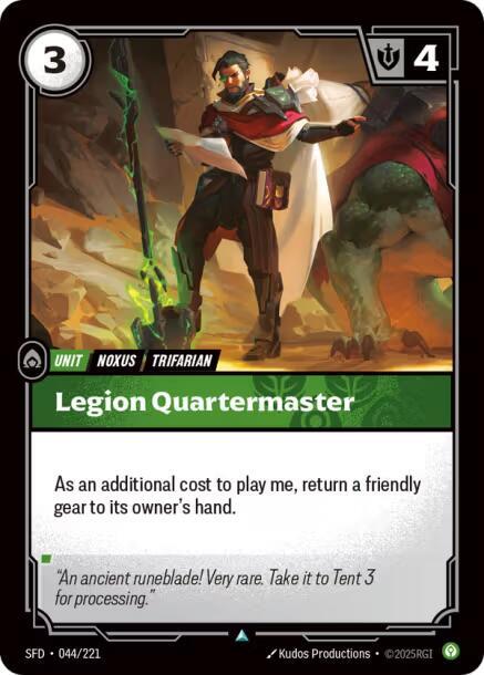 Legion Quartermaster (044/221) (SFD)
