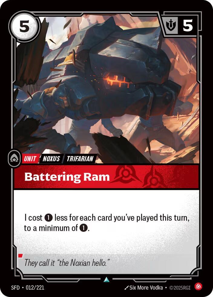 Battering Ram (012/221) (SFD)