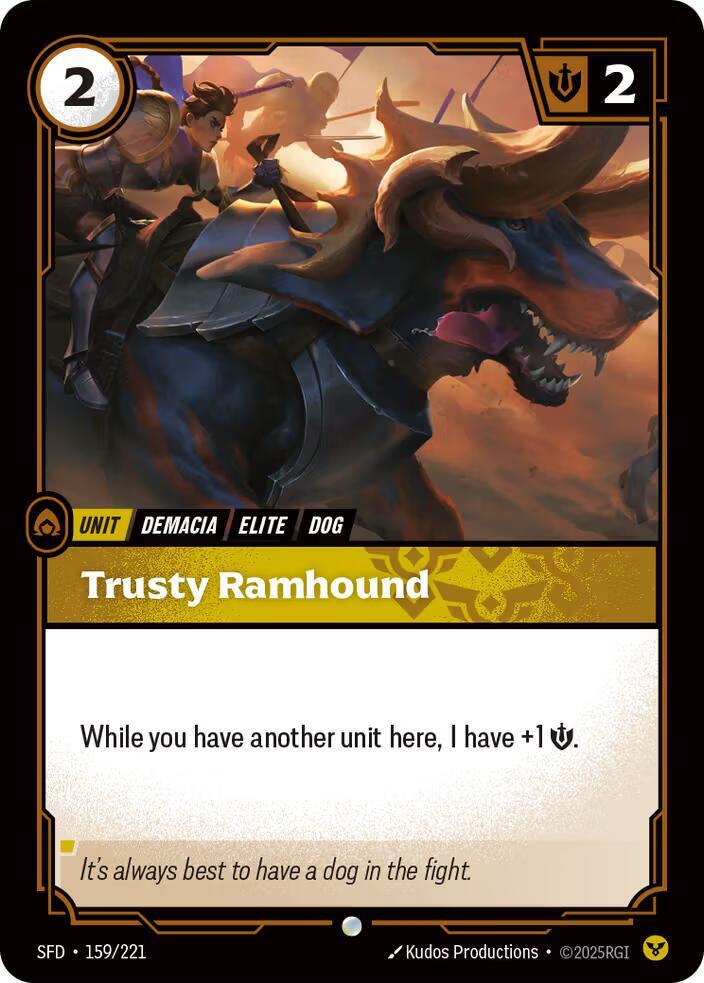 Trusty Ramhound (159/221) (SFD)