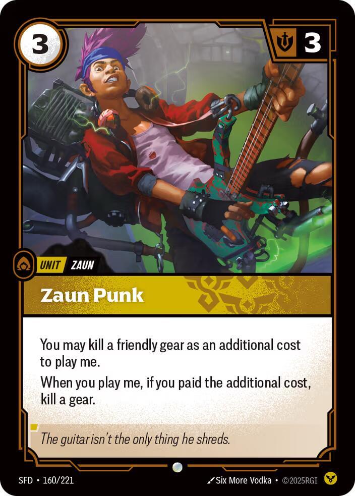 Zaun Punk (160/221) (SFD)