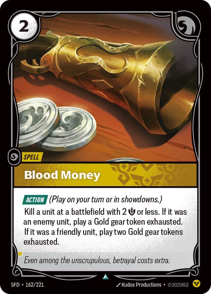 Blood Money (162/221) (SFD)