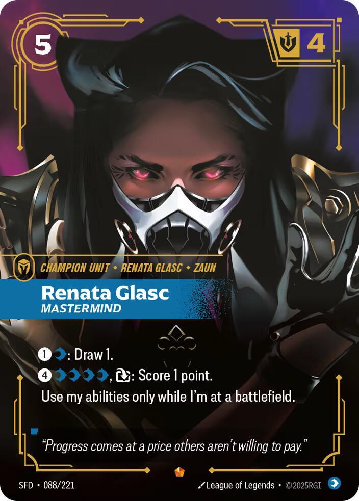 Renata Glasc, Mastermind (088/221) (SFD)