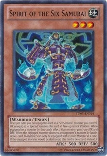 Spirit of the Six Samurai (TU05-EN014) (TU05)