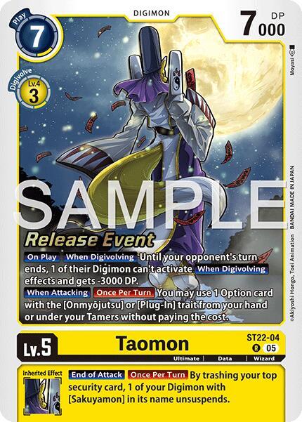 Taomon (ST22-04 R) (ST-22_PR)