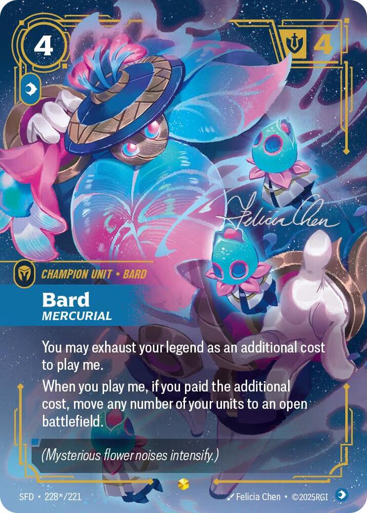 Bard, Mercurial (Signature) (228*/221) (SFD)